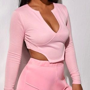 Pink Long Sleeve Shirt. BRAND NEW